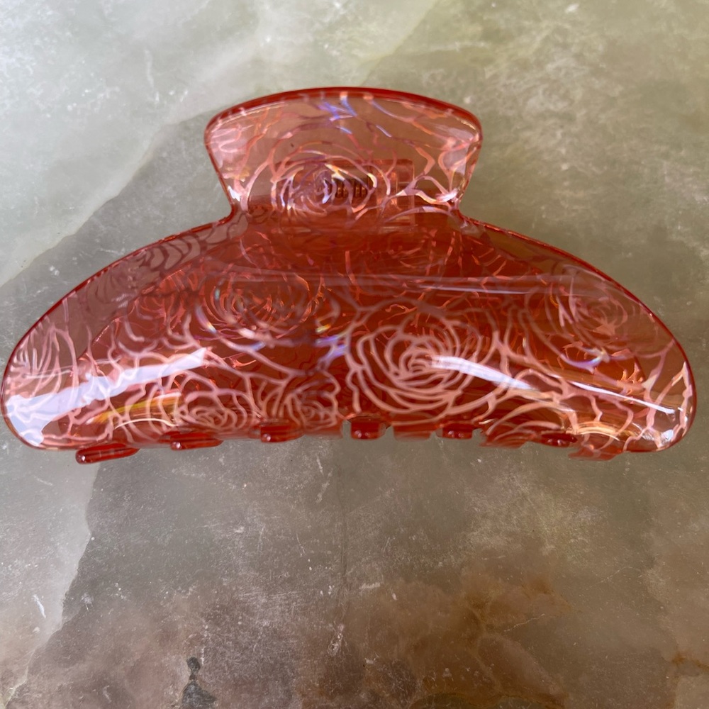 Anthropologie-Red-and silver  Rose’s - Picture 4 of 6